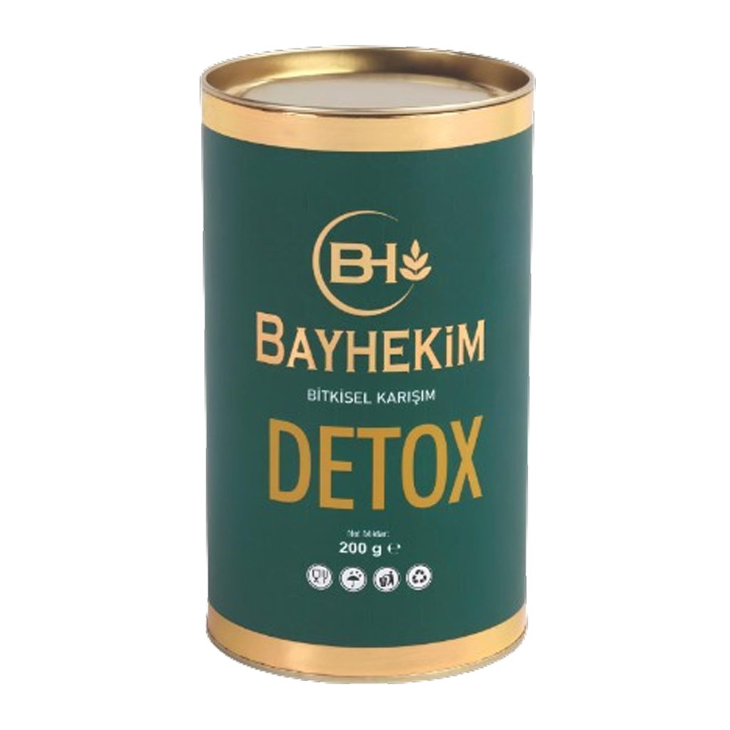 Bayhekim Detox Bitkisel Toz 200 Gr. 3  aylık kür