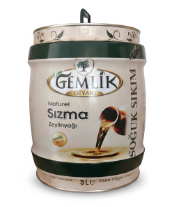 Gemlik Soğuk Sıkım Zeytinyağı 5 Lt.
