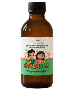 Candikids Çocuklara Özel Bitki Ekstreli Ve Sıvı Bentonitli İçecek 250 Ml.