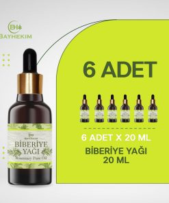 Toptan Satış Biberiye Yağı 20 Ml. X 6 Adet