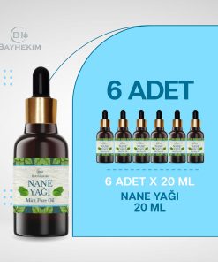 Toptan Satış Nane Yağı 20 Ml. X 6 Adet