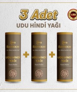 Udu Hindi Yağı 100 Ml. x 3 Adet