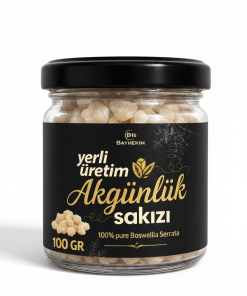 Akgünlük  Sakızı Yerli Üretim %100 Doğal 100 Gr.