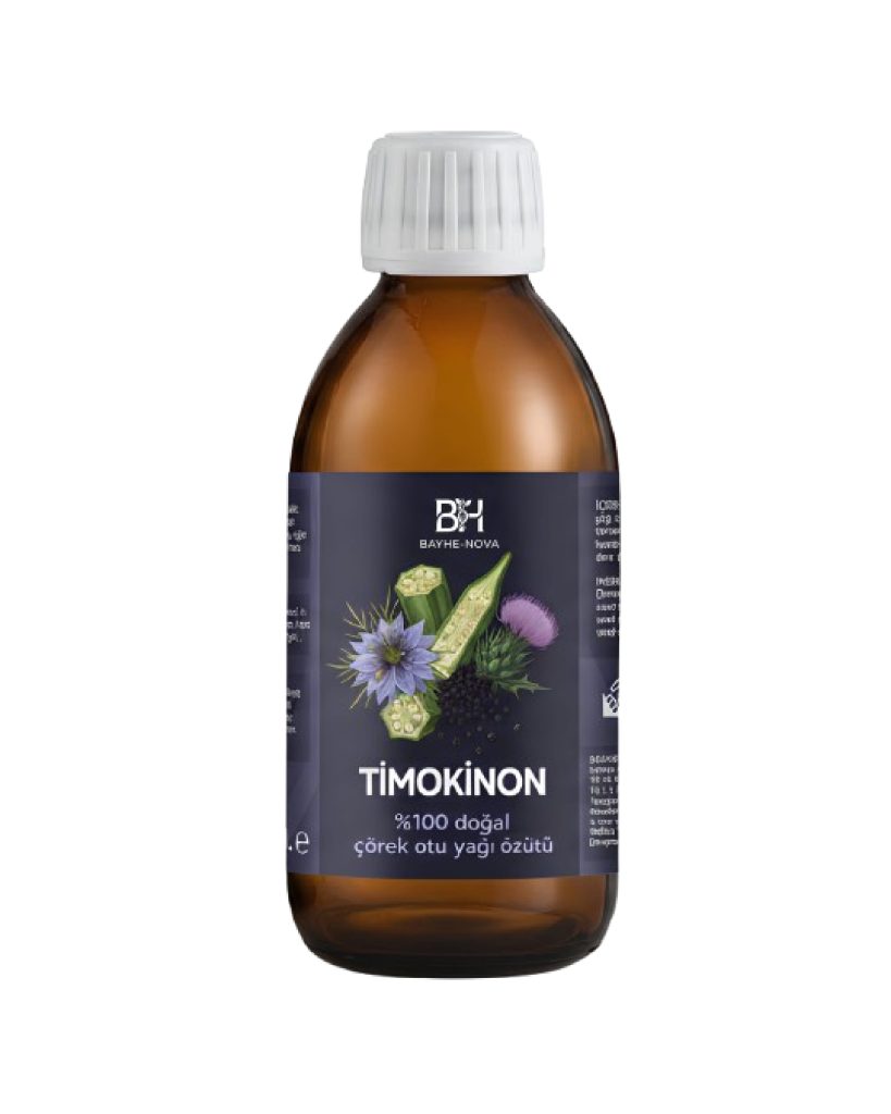 Bayhe-Nova Timokinon %100 Doğal Çörek  Otu Yağı Özütü - 250 ML.