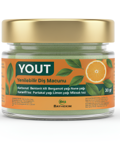 Yout Yenilebilir %100 Doğal ve Katkısız Diş Macunu 30 Gr.