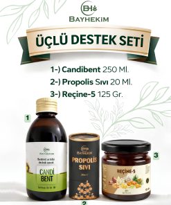 Bayhekim Üçlü Destek Set